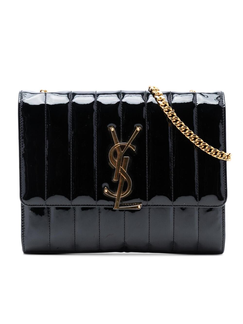 Saint Laurent Medium Patent Vicky #313949s97b